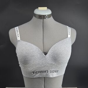 Victoria's Secret Heather Gray Bralette S